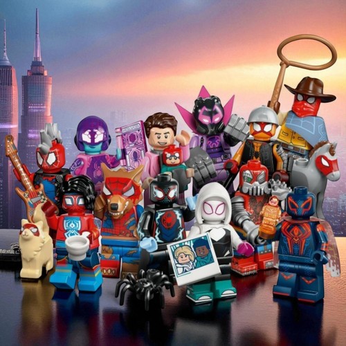 Lego minifigures spider - minifigures, spider-man