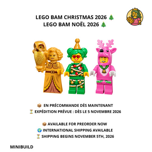 Lego minifigs bam natale - lego,