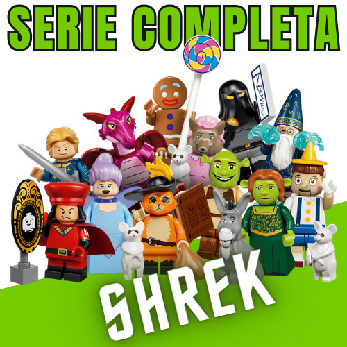 Shrek minifigure lego set - shrek,