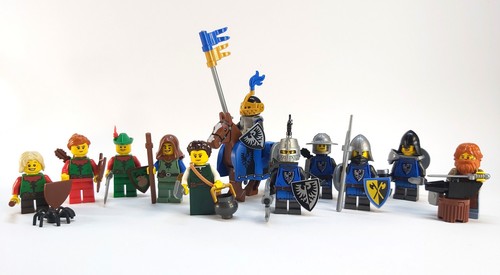 Choose lego minifig moc black - lego,
