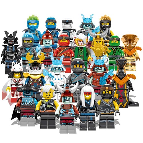 Set minifigure ninja - set,