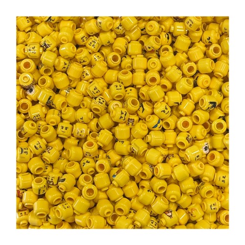 Lego minifig teste giallo - lego®,